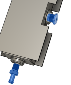 Coolant bottle fittings