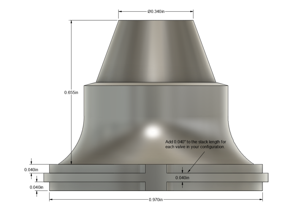 Spring Retaining Fold 1.025″ Modular Valve Spring Retainers – XRT Engineered Solutions